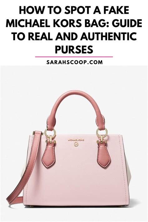 how to tell michael kors bags fake|michael kors purse authentic.